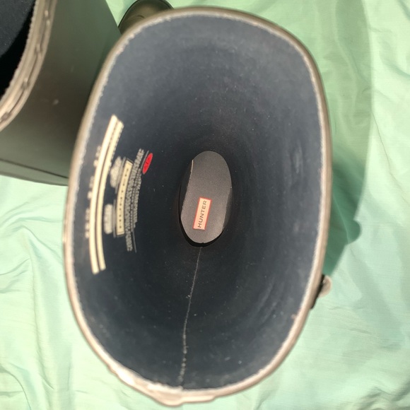 Tall Matte Black Hunter Boots (Size 8) - Picture 7 of 8